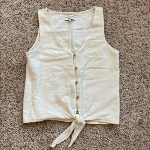 🛑 SOLD Madewell Texture & Thread Crop Top